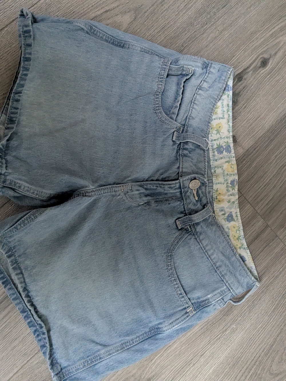 Vinatge? Hollister Light Blue Denim Women's Shorts